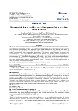 Advances in Bioresearch Adv