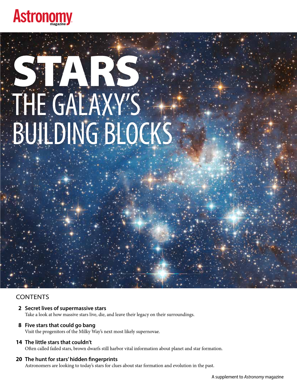 The Galaxy's Building Blocks