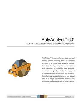 Polyanalyst™ 6.5 TECHNICAL CAPABILITIES and SYSTEM REQUIREMENTS