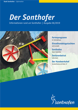 Sonthofer Informationen Rund Um Sonthofen | Ausgabe 06/2019