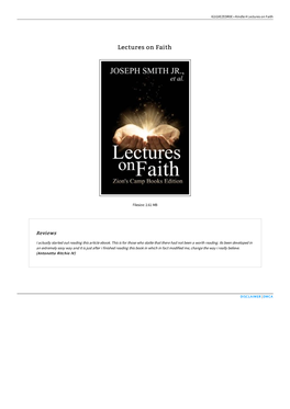 Download Ebook / Lectures on Faith