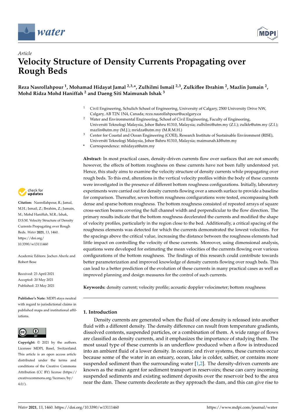 Velocity Structure of Density Currents Propagating Over Rough Beds