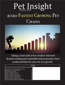 2020Fastest Growingpet Chains