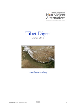 2015 August Tibet Digest.Pages