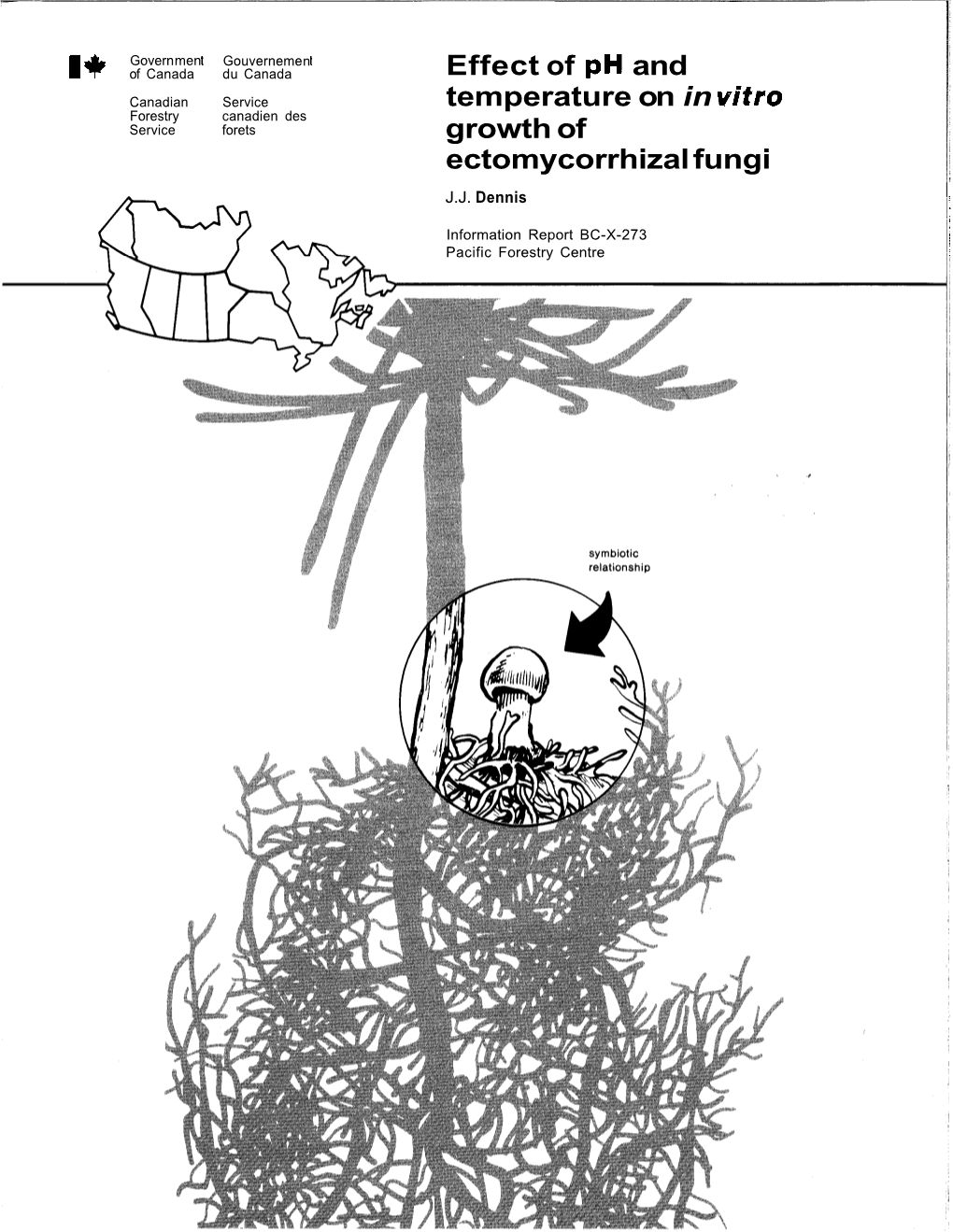 Effect of Ph and Temperature on in Witro Growth of Ectomycorrhizal Fungi