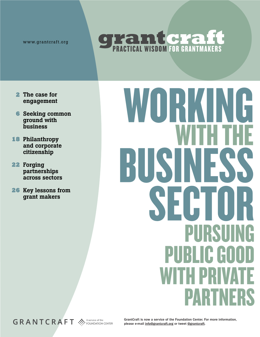 Working with the Business Sector