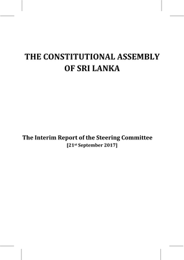 The Constitutional Assembly of Sri Lanka