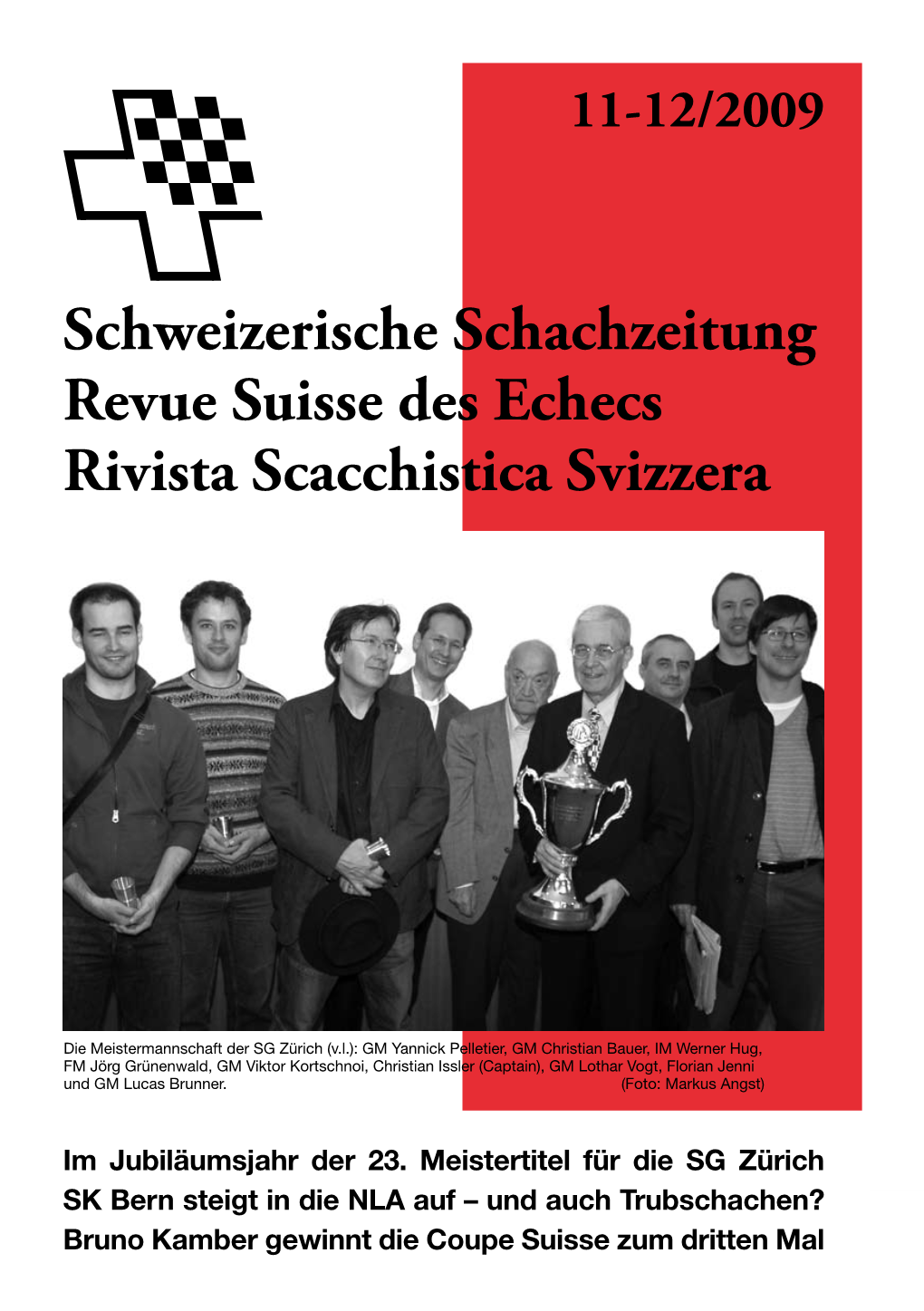 Schweizerische Schachzeitung 2009