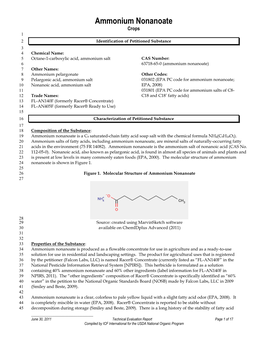 Ammonium Nonanoate