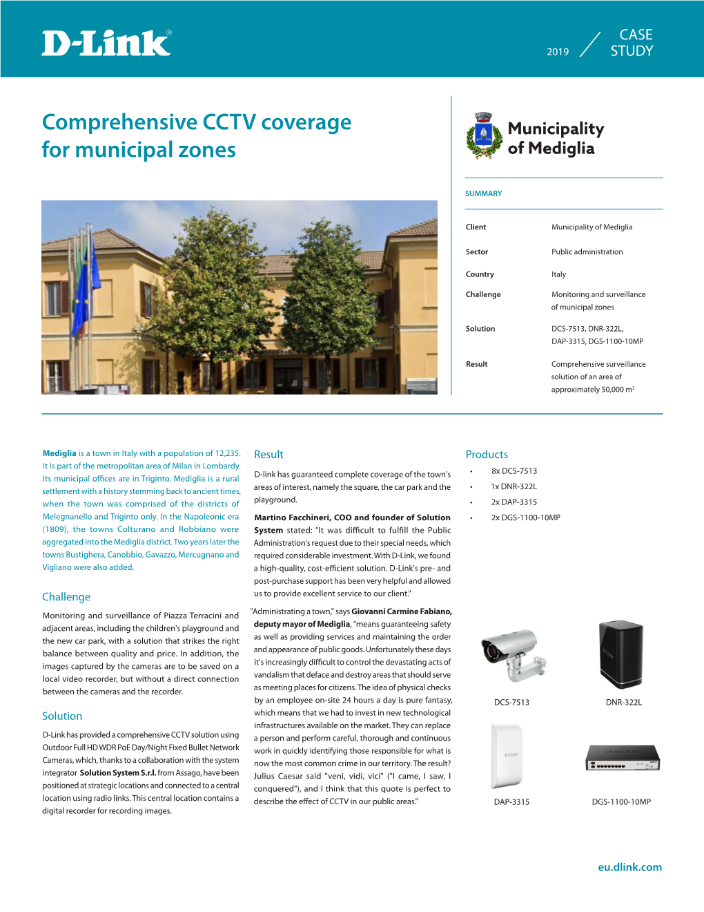 Comprehensive CCTV Coverage for Municipal Zones