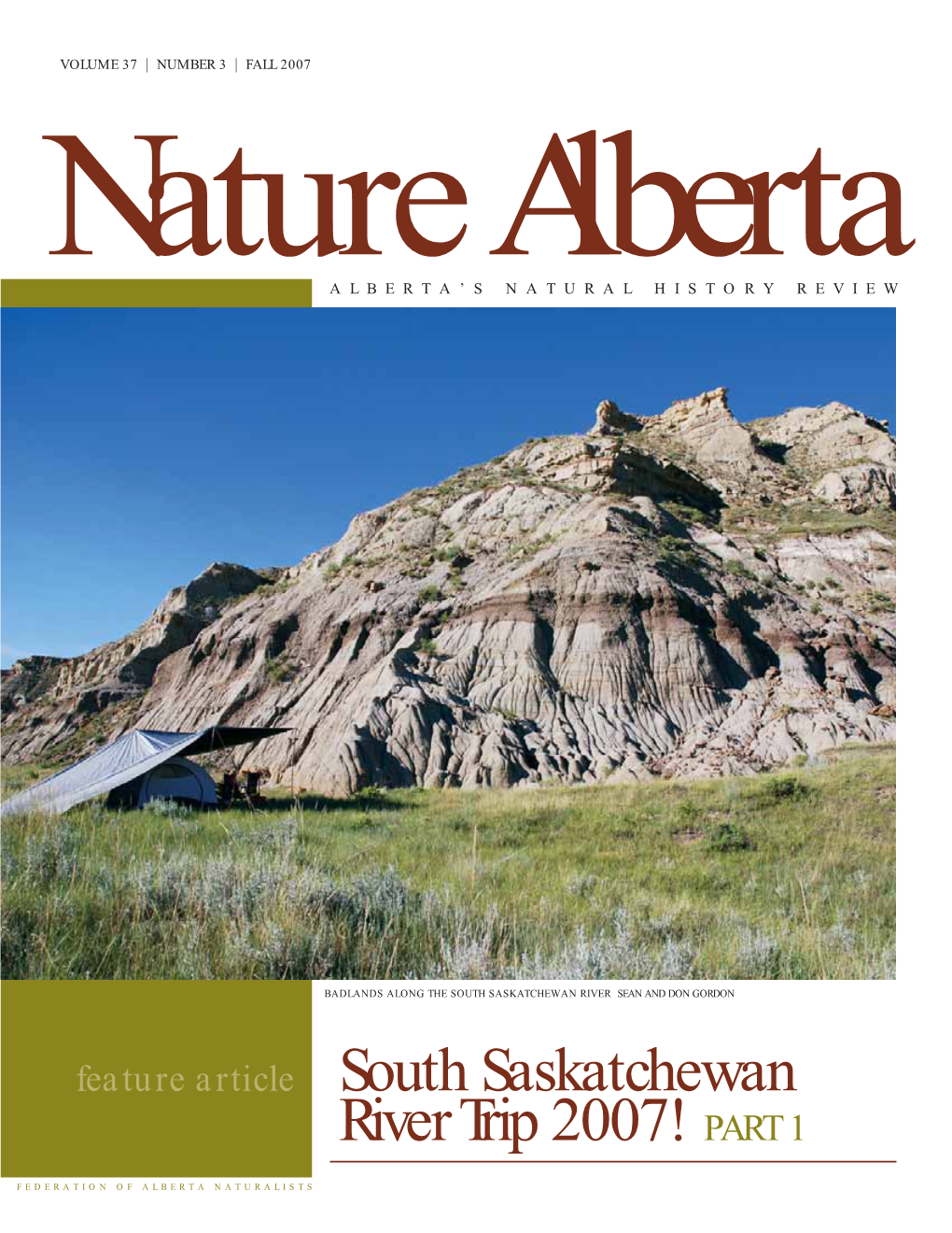 Nature Alberta Magazine Fall 2007