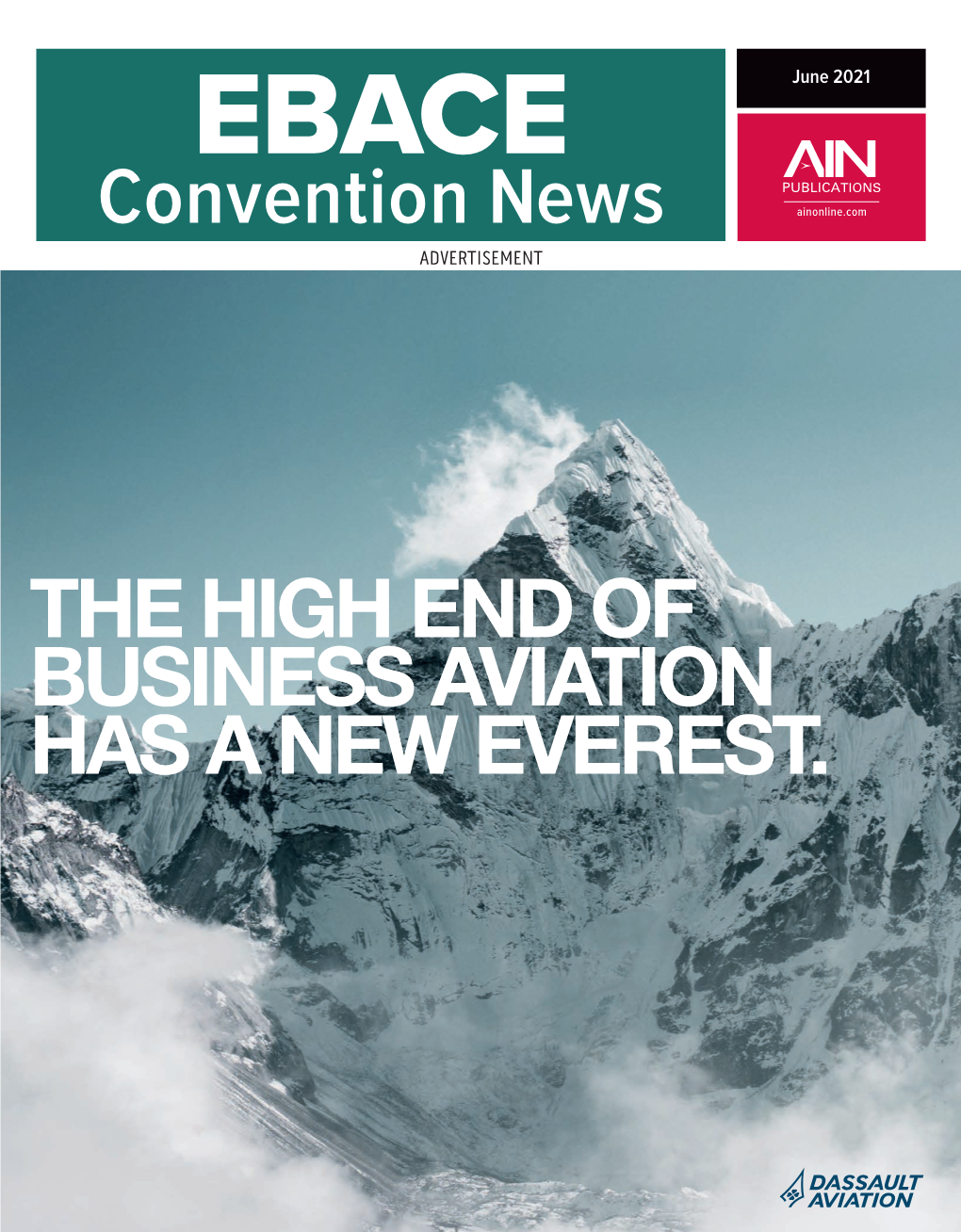 EBACE PUBLICATIONS Convention News ADVERTISEMENT