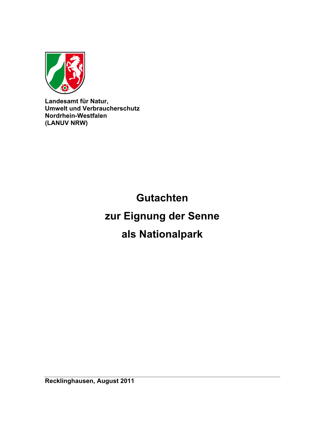 Gutachten-NLP-Senne 260811.Pdf