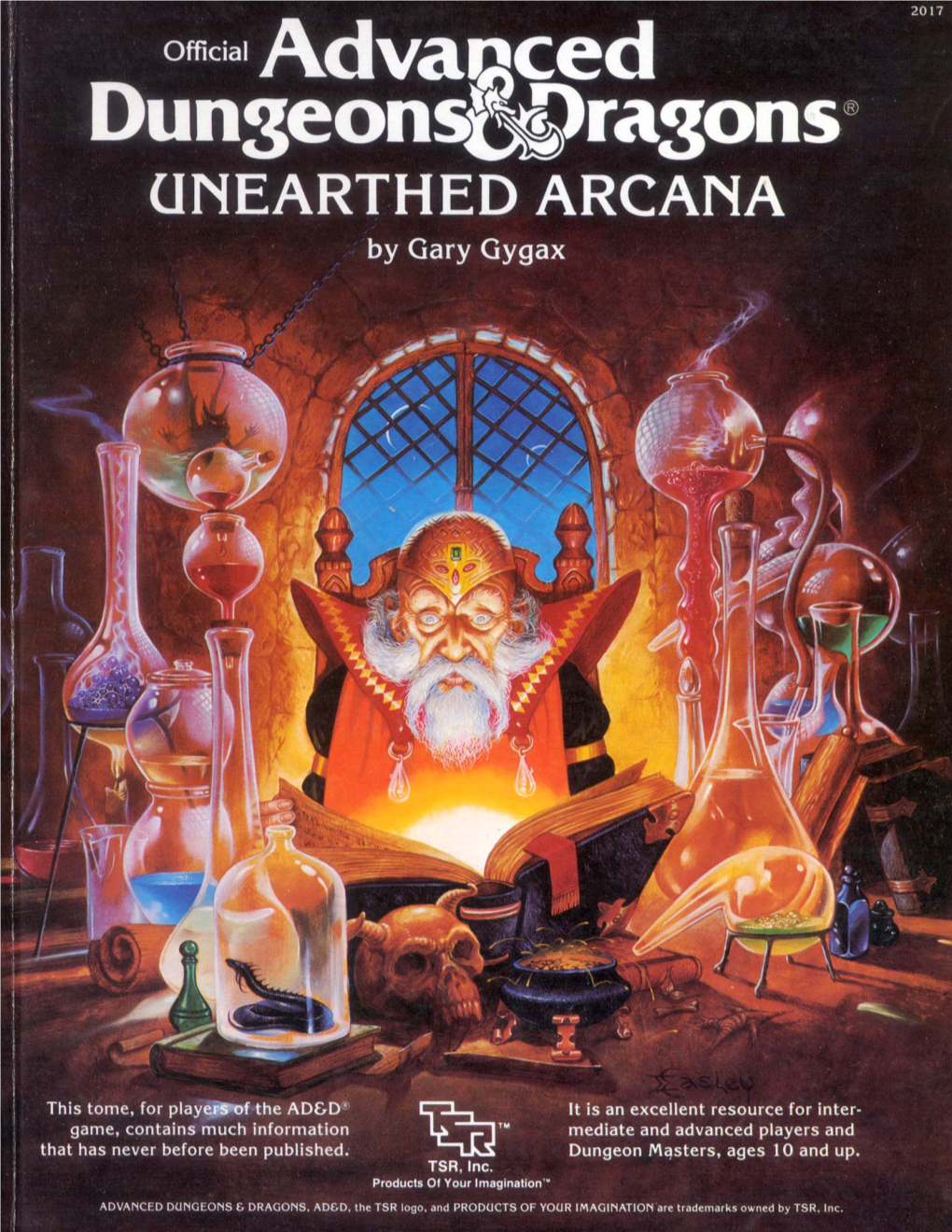 Unearthed Arcana 1