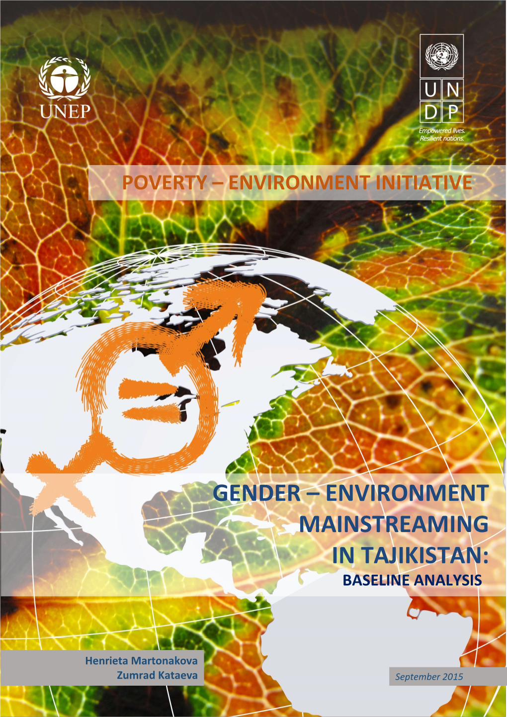 Gender – Environment Mainstreaming in Tajikistan: Baseline Analysis
