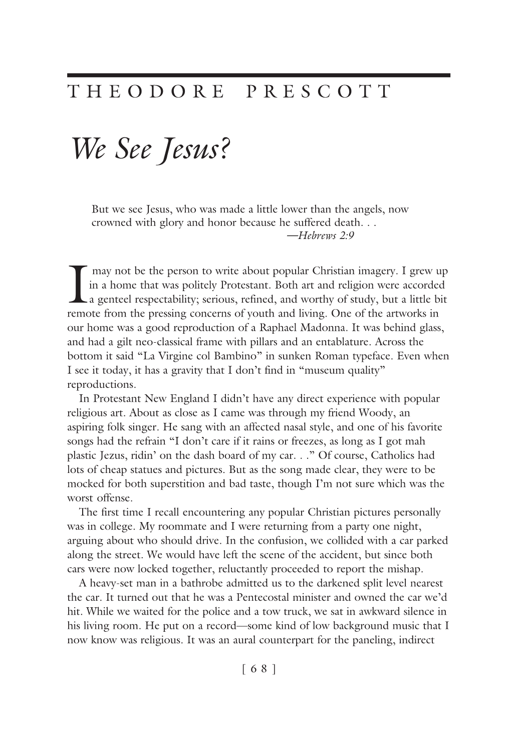 We See Jesus (PDF)