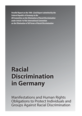 Racial Discrimination in Germany