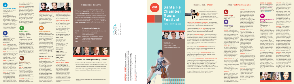 Santa Fe Chamber Music Festival