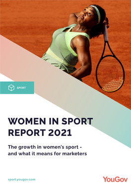 Yougov's Women in Sport Report 2021