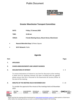 Greater Manchester Transport Committee