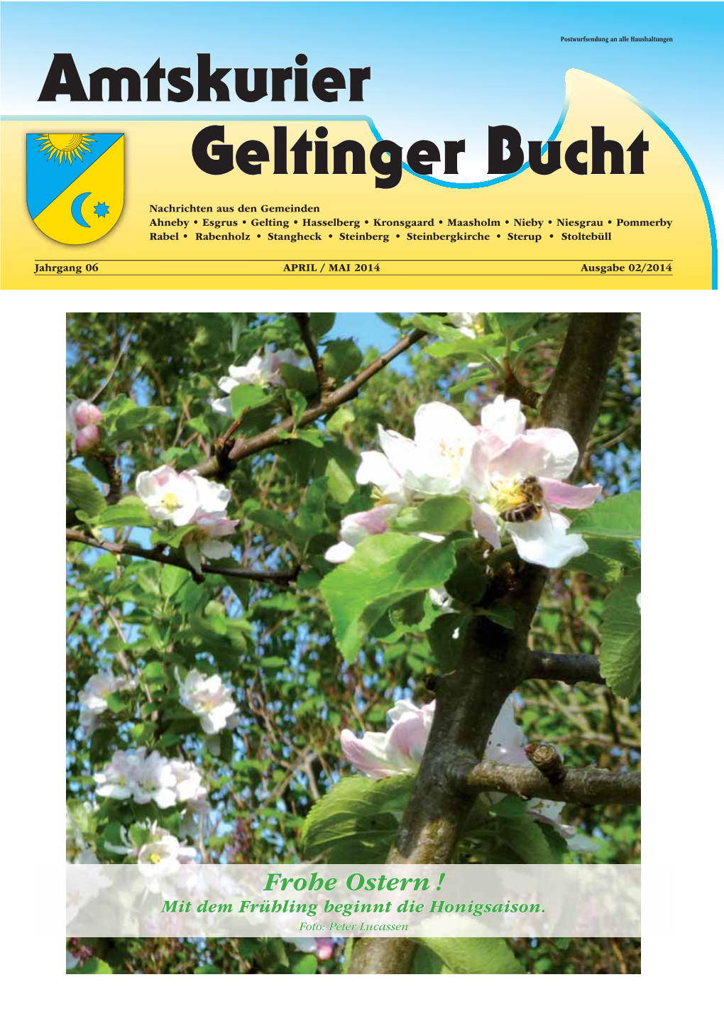 Amtskurier Geltinger Bucht April/Mai 2014 Ausgabe 02/2014