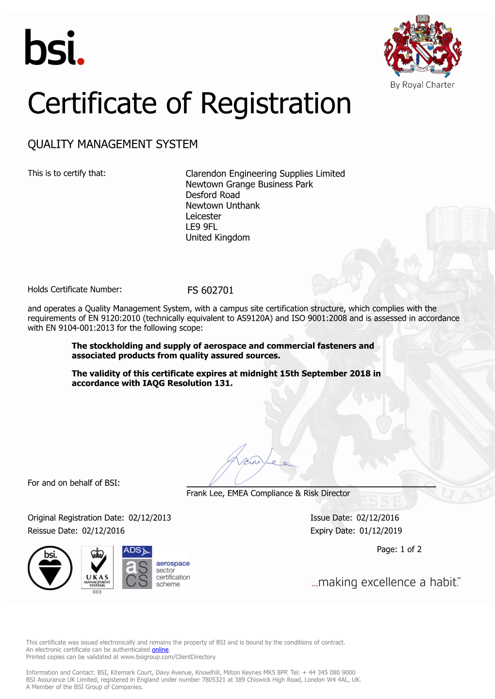 Certificate of Registration - DocsLib