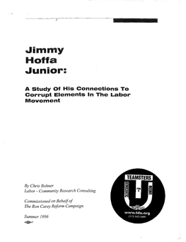 Hoffa Union Corruption