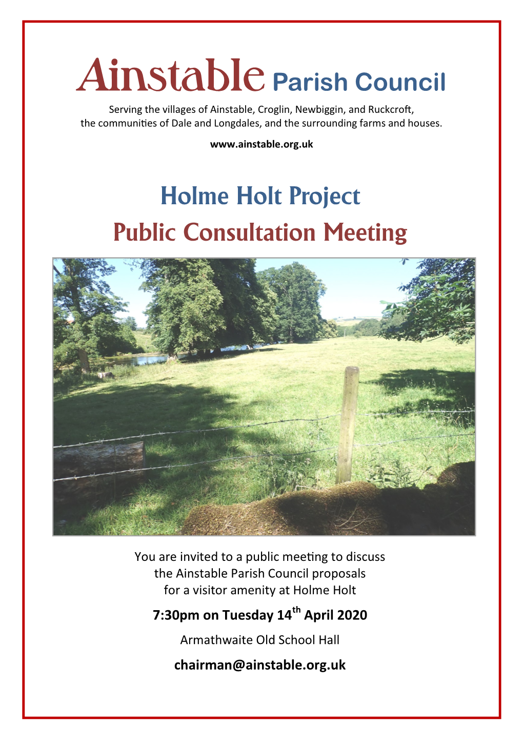 Holme Holt Leaflet