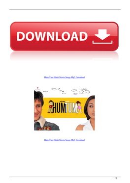 Hum Tum Hindi Movie Songs Mp3 Download