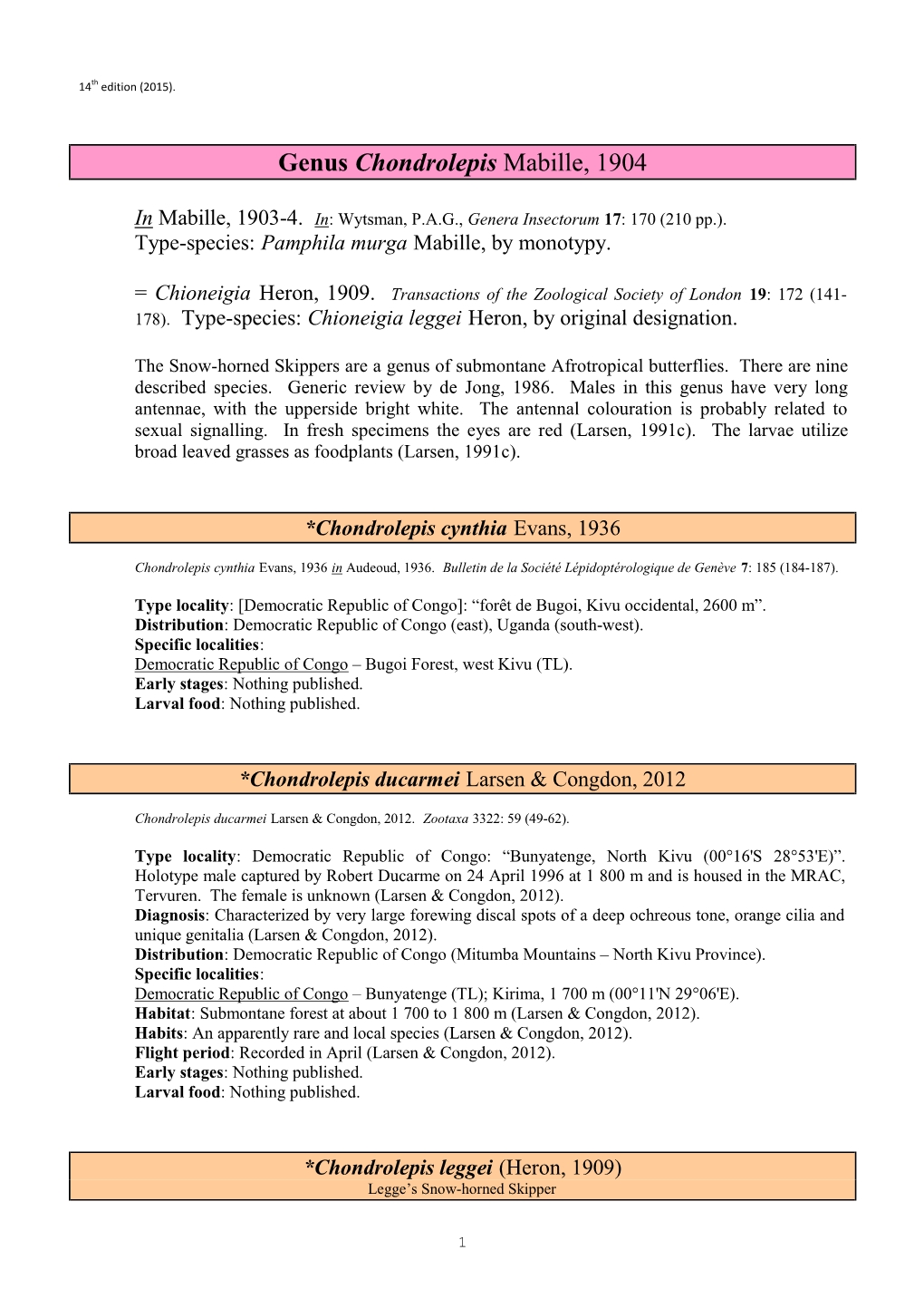 411 Genus Chondrolepis Mabille