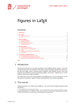 Figures in Latex