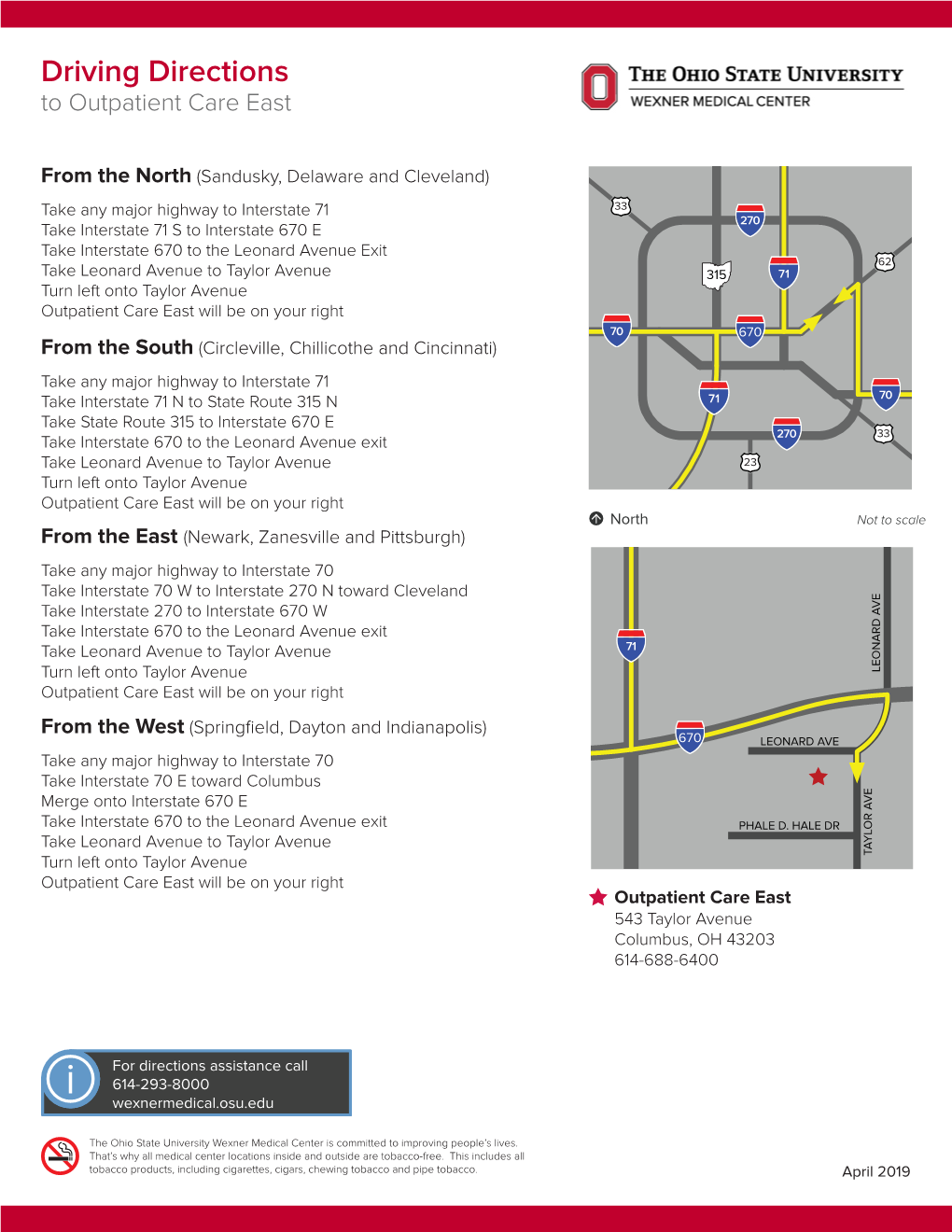 Driving Directions (PDF)