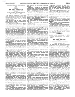 CONGRESSIONAL RECORD— Extensions Of