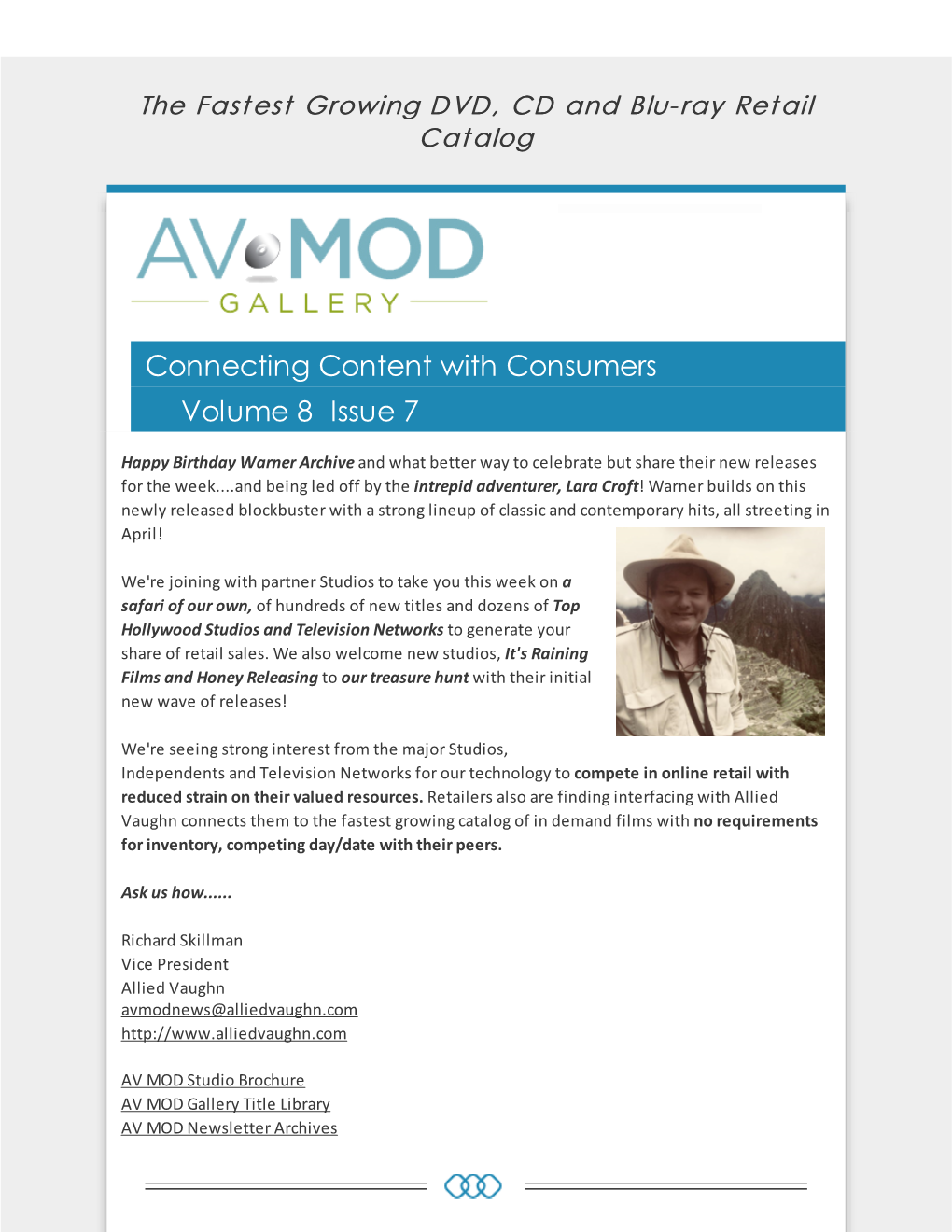 Connecting Content with Consumers Volume 8 Issue 7