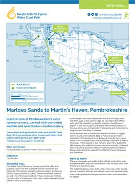 Marloes Sands to Martin's Haven, Pembrokeshire