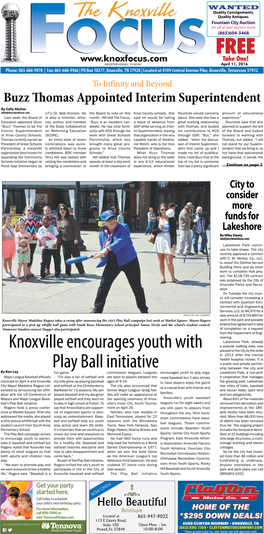 Knoxville Encourages Youth with Play Ball Initiative