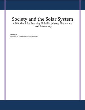 Society and the Solar System