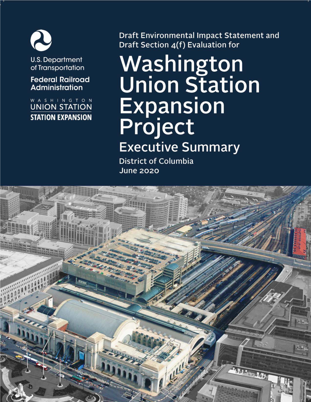 DEIS for Washington Union Station Expansion Project