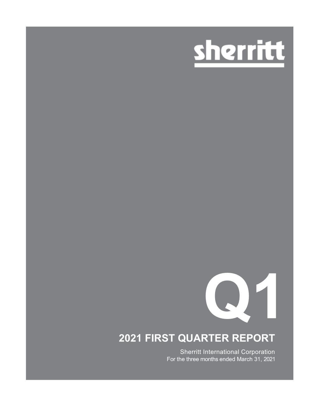 Q1 2021 Financial Results