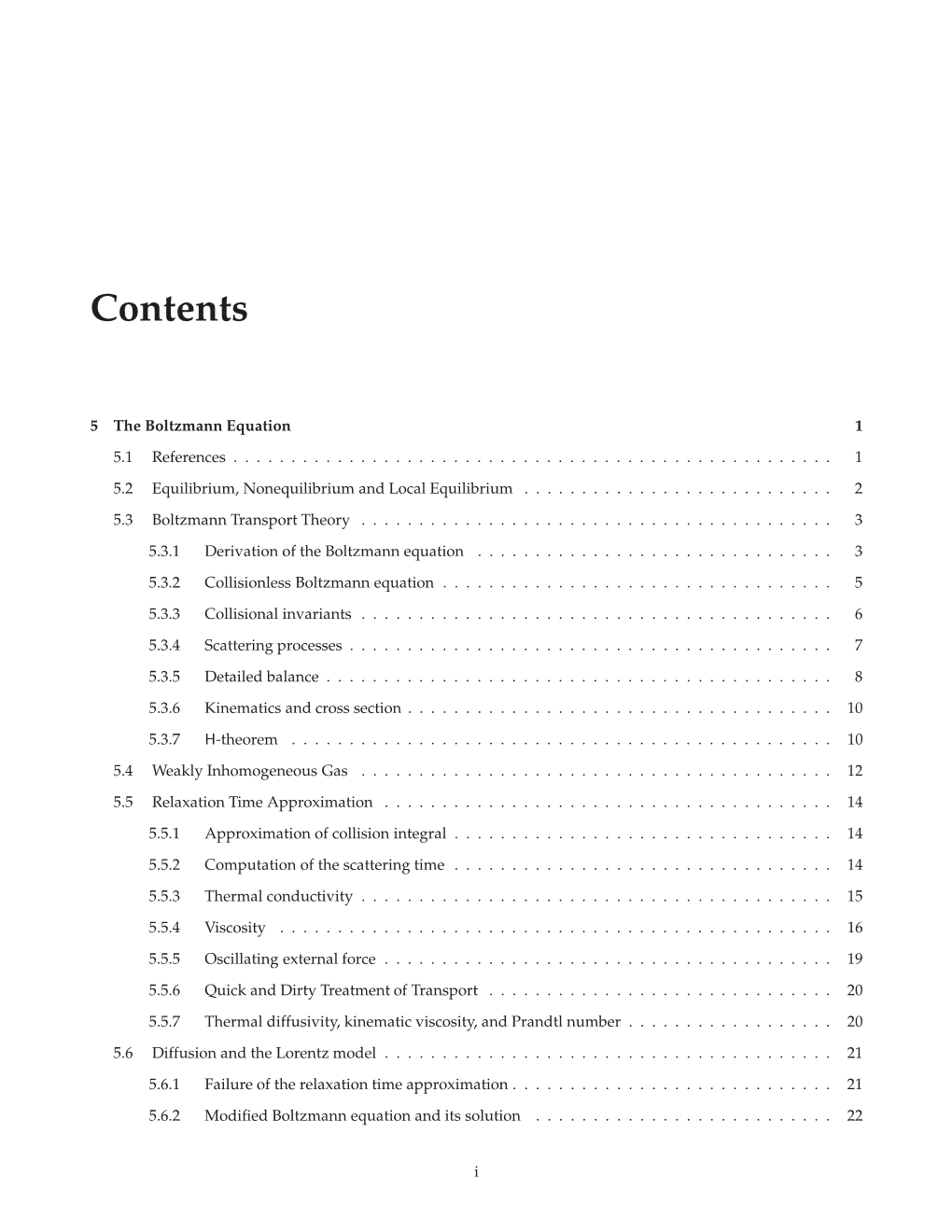 Boltzmann Equation 1