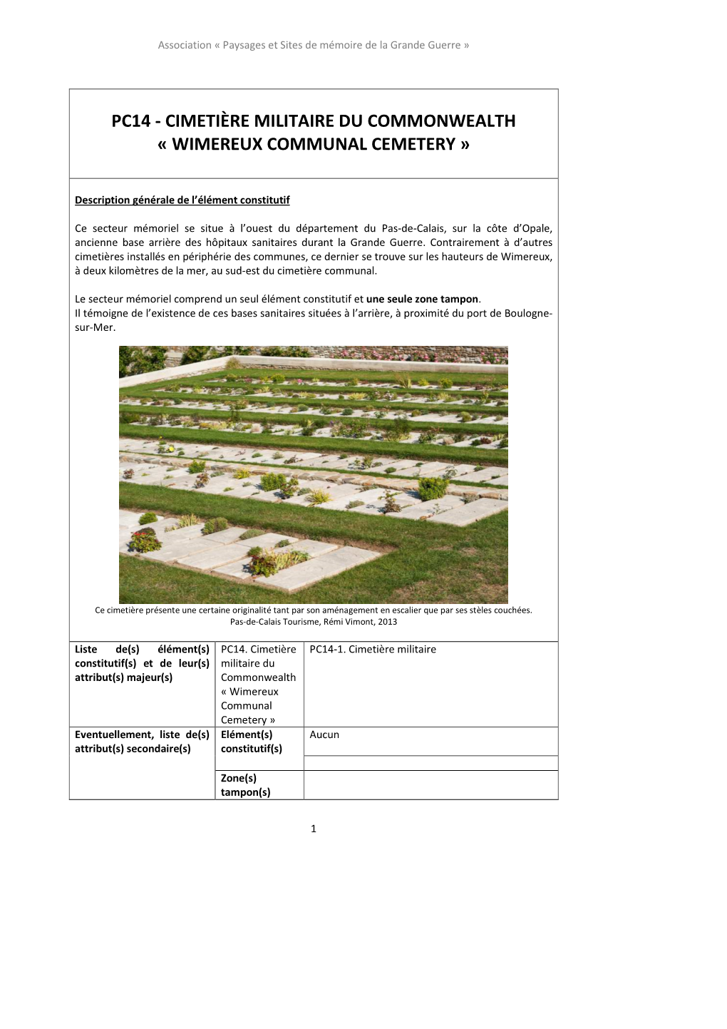 Pc14 - Cimetière Militaire Du Commonwealth « Wimereux Communal Cemetery »