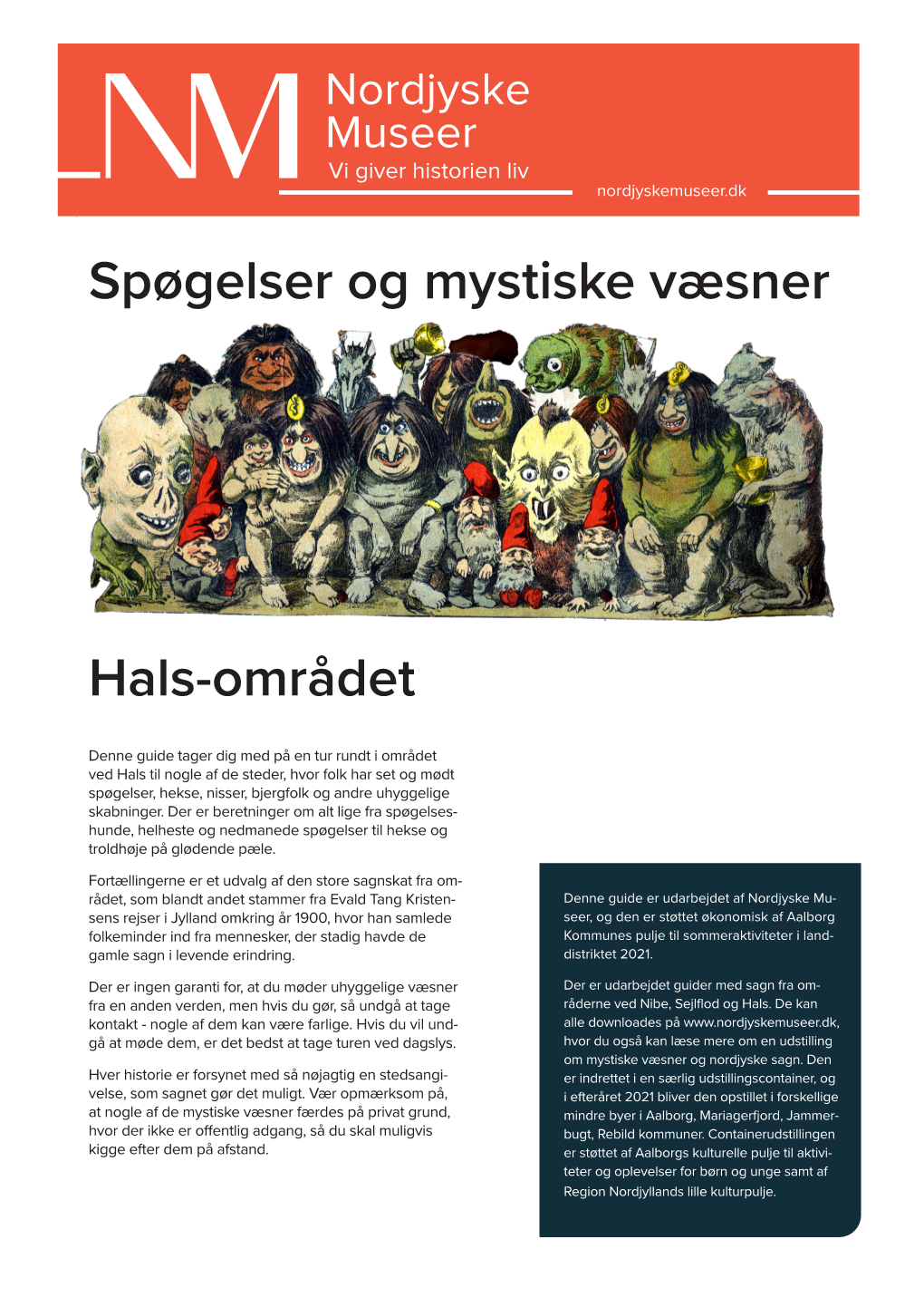 Hals-Området Spøgelser Og Mystiske Væsner