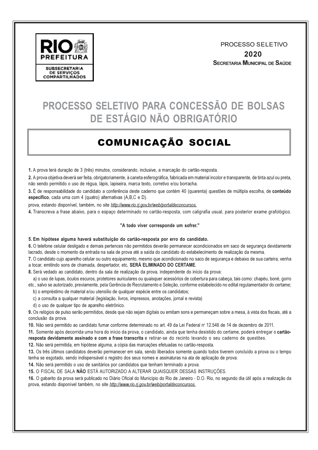 Comunicação Social