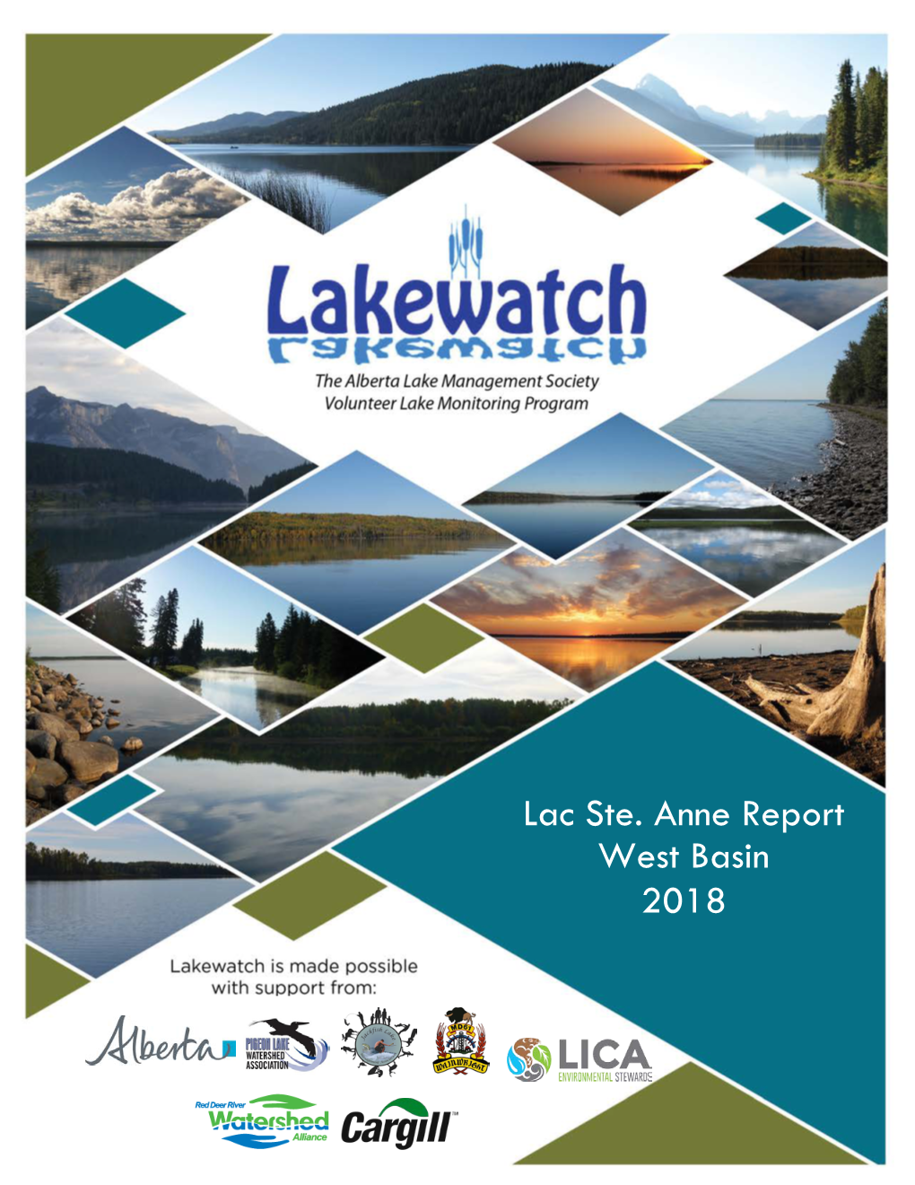 Lac Ste. Anne Report West Basin 2018