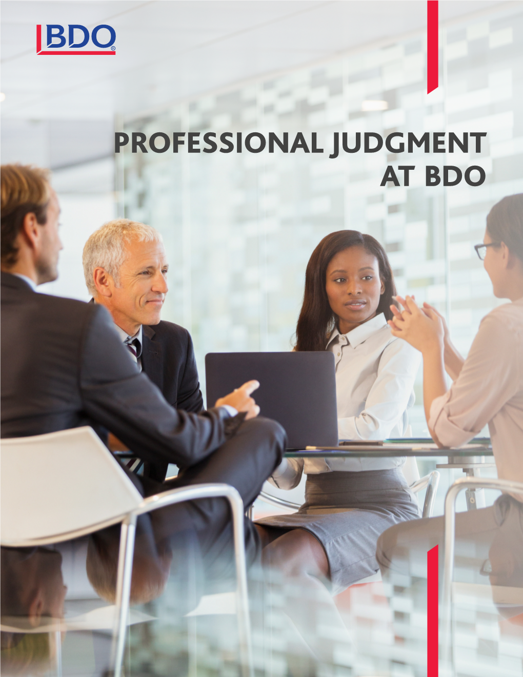 PROFESSIONAL JUDGMENT at BDO Contents Preface
