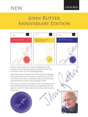 John Rutter Anniversary Edition 2