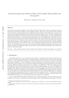 Arxiv:2006.07654V1 [Math.NA] 13 Jun 2020 C278 USA