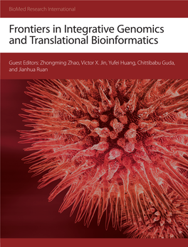 Frontiers in Integrative Genomics and Translational Bioinformatics
