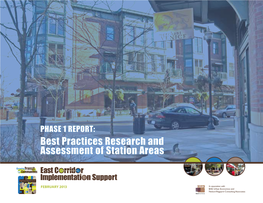 Best Practices Research and Assessment of Station Areas