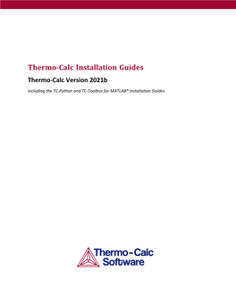 Thermo-Calc-Installation-Guides.Pdf